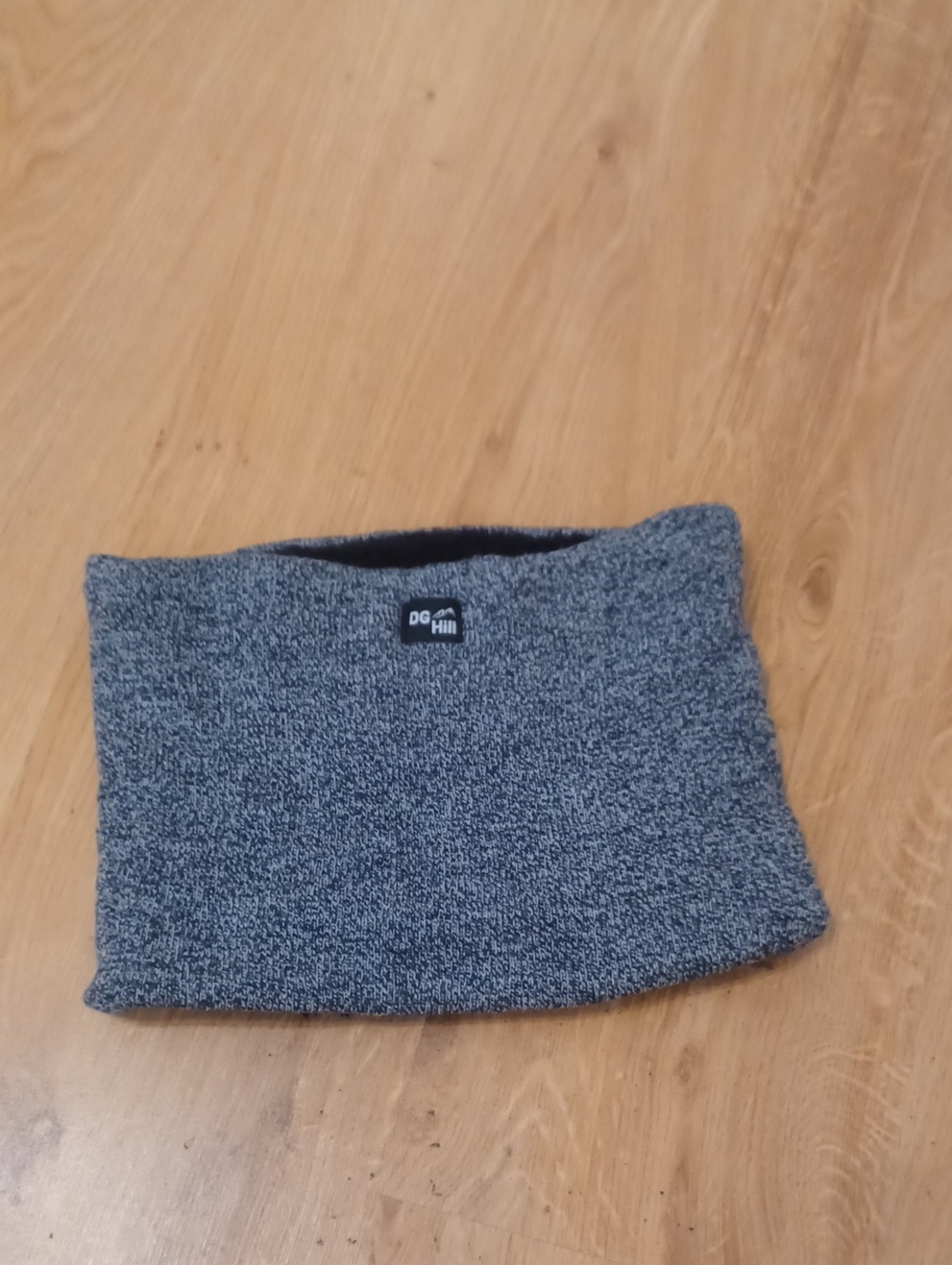 Dg WarmTech Men's Gray Knit Neck Gaiter